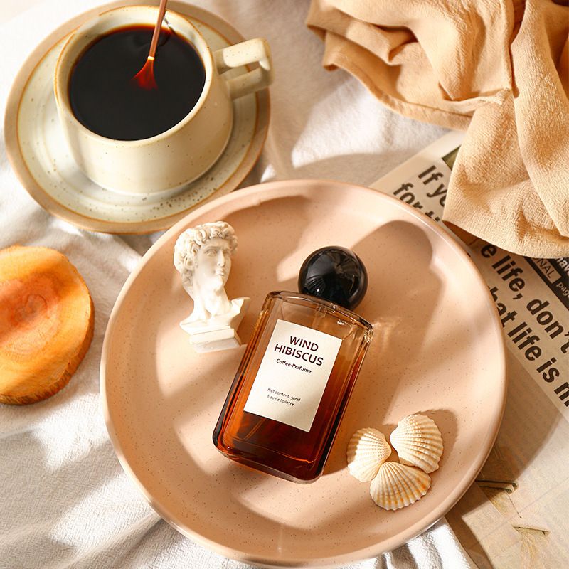 Parfum nou pentru femei, fierbinte, cu aromă de cafea de lungă durată, cu ton floral, trandafir, mosc, transfrontalier, Vietnam Minority, cutie cadou_voghion.com