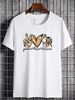 Pace, Amore, Aussie, Cane da pastore australiano, Animali domestici, Animali T-shirt unisex leggermente elegante Abbigliamento da designer Estate Streetwear Comodo Morbido_voghion.com