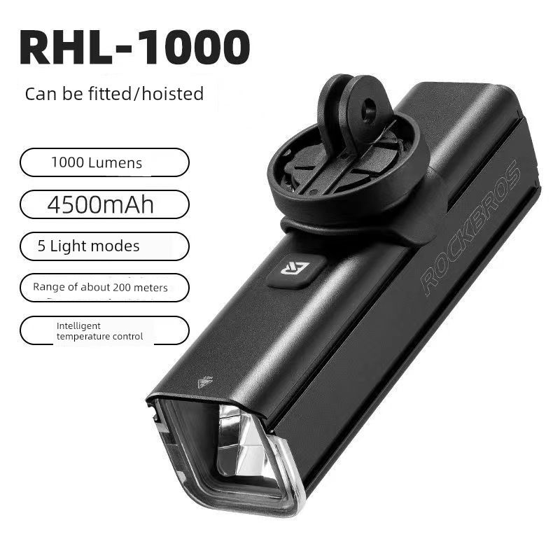 Linterna de bicicleta Rockbros Night Riding Power Torch_voghion.com
