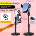 2024 New Model Phone Stand Desktop Live Streaming Lazy Desk Adjustable Height Thickened Base Universal Durable For_voghion.com