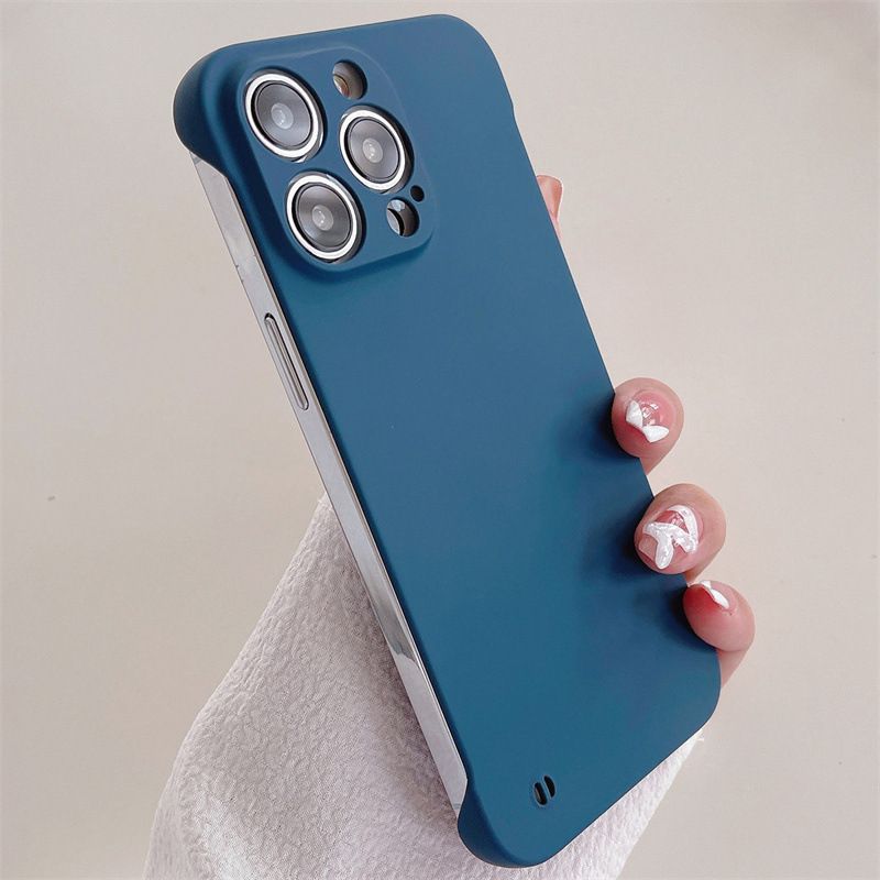Suitable for iphone16promax skin feeling 14   13 mobile phone case 12 borderless x simple 11 fine hole 78/15_voghion.com