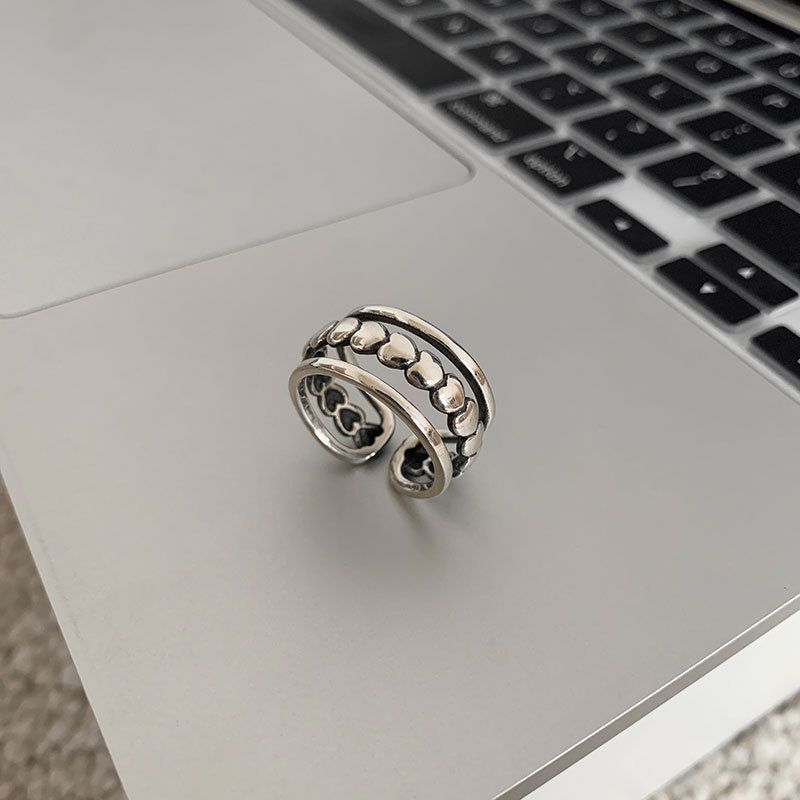 Sterling VENUS Sier Personality Index Finger Ring For Women Punk Hip Hop Trendy Jewelry 2023 New Dropship_voghion.com