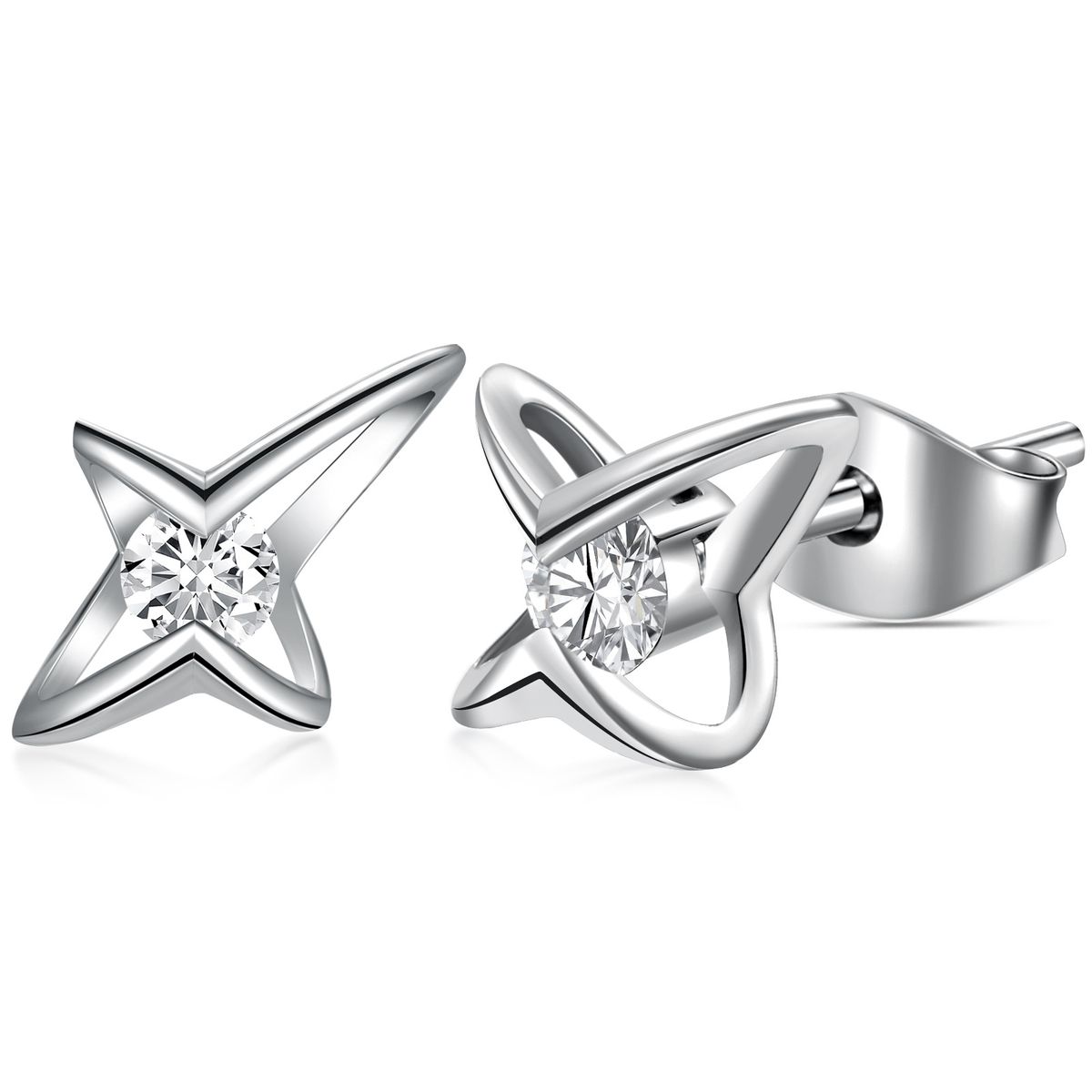 Orecchini da donna punk rock hip hop con zirconi per uomo e donna, orecchini a bottone asimmetrici vintage, stile gotico boho, polsini auricolari in rame fatti a mano_voghion.com