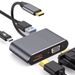 Type-C To 4K HDMI-compatible VGA USB C 3.0 Hub Adapter For MacBook Nintendo Samsung S20 Dex Huawei P30 Dock Xiaomi 10 TV_voghion.com