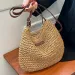 Woven Summer Fashion Straw Beach Holiday Crossbody Bag Shopping Large Capacity Shoulder Handbag Messenger Ladies_voghion.com