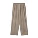 Men’s Relaxed-Fit Drop-Cuff Joggers – Lightweight Polyester, Wrinkle-Free & Breathable, Black/Beige/Brown (Sizes S-3XL)_voghion.com