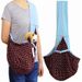 Crossbody Shoulder For Cats And Dogs Portable Solid Color Pet Outing Bag_voghion.com