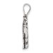 Sterling Silver Antiqued & Textured Camel Chain Slide Pendant_voghion.com