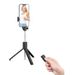 Bluetooth Selfie Stick Tripod With LED Light – Portable Phone Holder For Live Streaming & Photos (70cm-170cm Extendable, Foldable Stand)_voghion.com