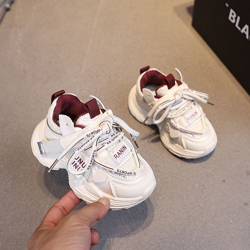 SHLIANG Bebek Erkek Kız Ayakkabı Çocuk Spor Ayakkabıları Küçük Çocuk Rahat Ergonomik Çevre Dostu Ayakkabılar İlk Adımlar Spor Ayakkabıları Y0334_voghion.com