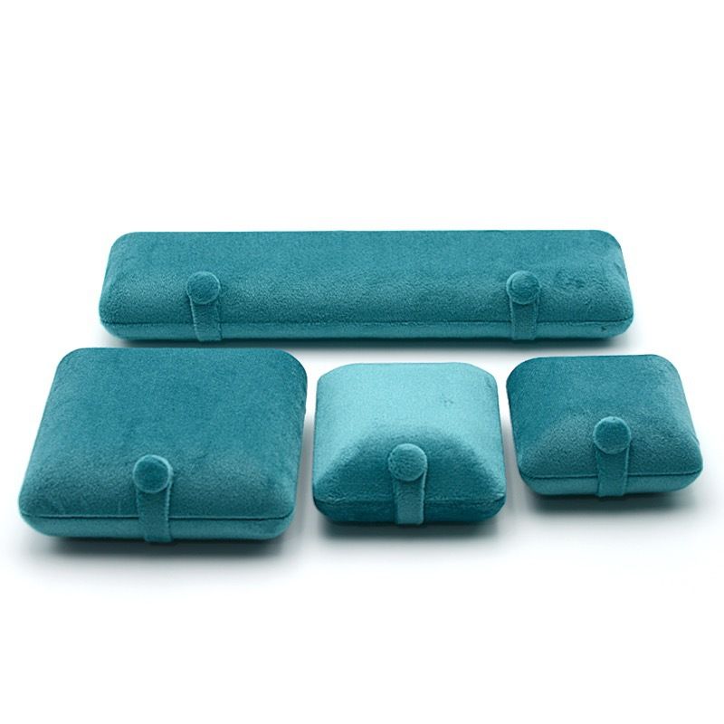 Velvet Jewelry Storage Box - Ring, Earring, Pendant & Long Necklace Organizer With Shell Design_voghion.com