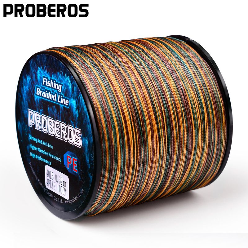 PE Weaving, Camouflage 300, 500, 1000 Meter Lijn, Geschikt Voor Hoofdlijn Van Rots- En Zeevisserij_voghion.com