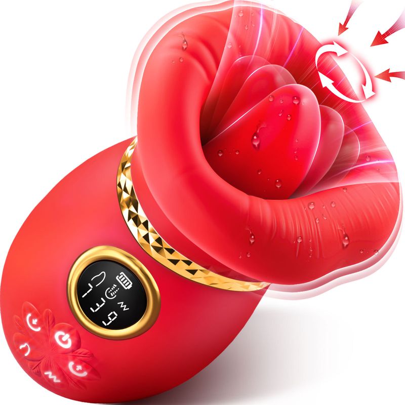 Heißer Verkauf Roten Lippen Saugen Sex Produkte Weibliche Zunge Lecken Clit Nippel Vibrator Erwachsene Masturbator_voghion.com