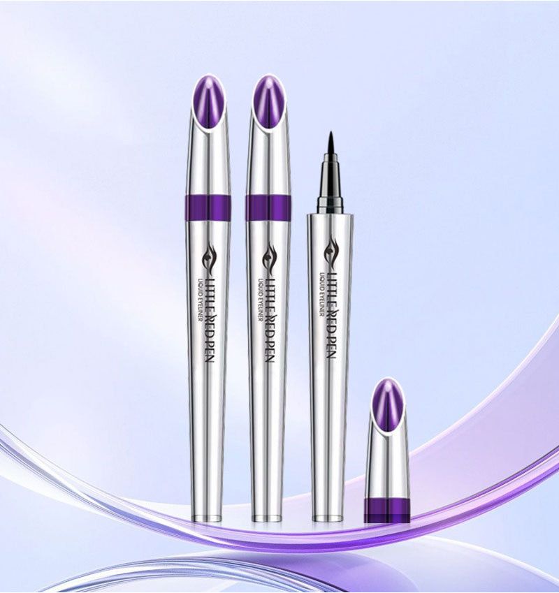 Beauté et santé Exclusivité PAGE VINE Stylo eye-liner à positionnement lisse Longue durée et sans bavures Cils inférieurs lisses pour débutants_voghion.com