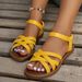 Große Größe Sommerschuhe Mode Flache Schuhe Sandalen Schuhe Strandschuhe Damenschuhe_voghion.com