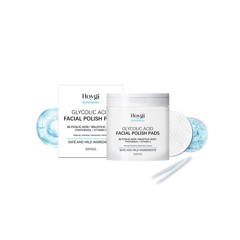 Disco de algodón exfoliante Hoygi Ethanol Acid Cleansing Facial con hidratación suave, refrescante y radiante para la piel._voghion.com