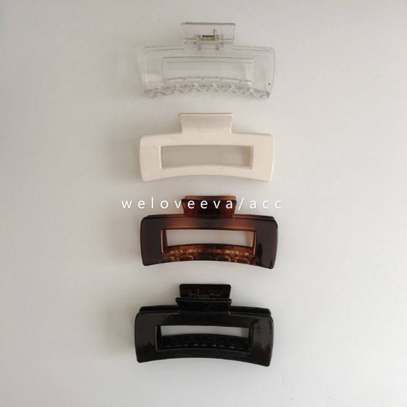 Grote 11,5 cm Koreaanse textuurverf elegante haarspeld eenvoudige modieuze volwassen badhaaraccessoires_voghion.com