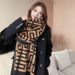 2024 autumn and winter new cashmere versatile shawl Korean version high-end thickened warm couple scarf_voghion.com