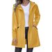 Wasserdichte und versickerungssichere Regenjacke für Damen, wasserdichter, leichter Regenmantel mit Kapuze, Klettern im Freien_voghion.com