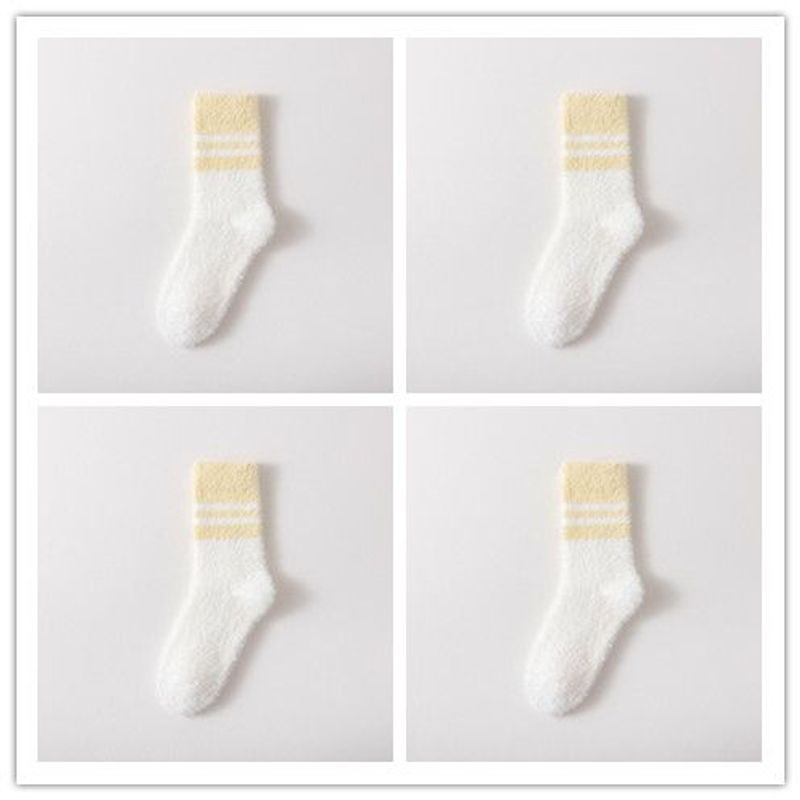 Șosete de pluș, la modă, confortabile, groase, călduroase și rezistente la frig_voghion.com