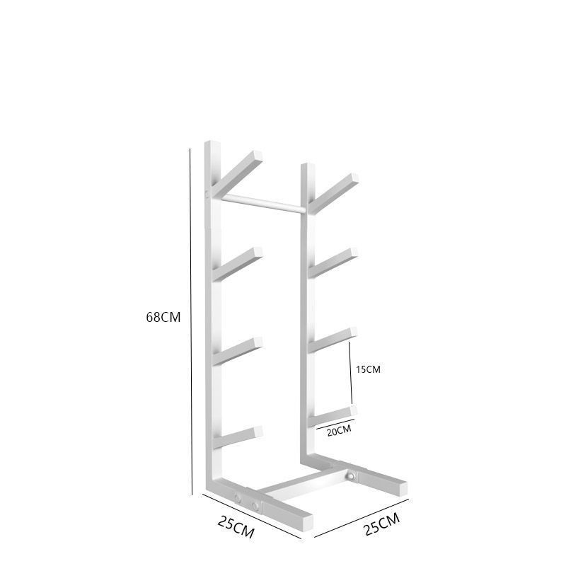 V9N Surfe- og surfebrettdisplay for barn, dobbelt Wishbone-satebrett, organisering av rack, oppbevaring av sportsutstyr_voghion.com