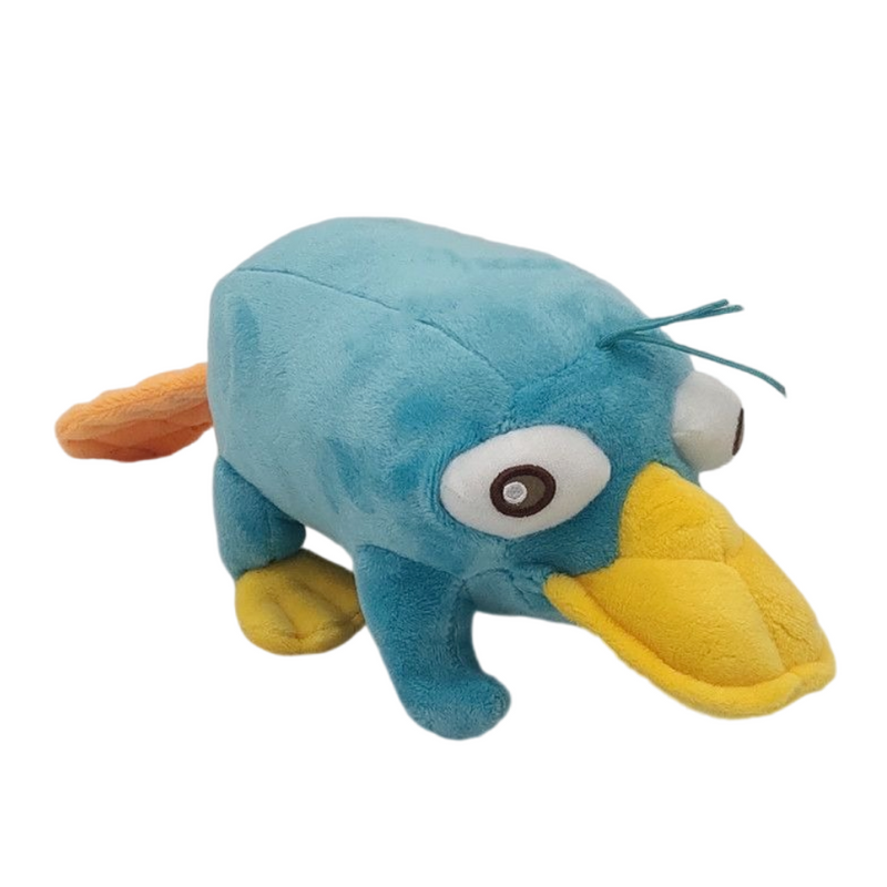 25 cm Naujas imituotas mėlynas Perry Plekšnis pliušiniai žaislai Anime įdaryti gyvūnai Ančių lėlės berniukai mergaitės Kalėdų gimtadienio dovanos_voghion.com
