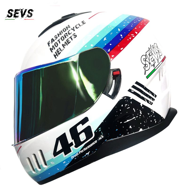 3C/Dot Integralhelm für Motorradfahrer mit Doppelvisier – leicht und atmungsaktiv, für Männer und Frauen, Bluetooth-kompatibel, mehrfarbige Optionen (M–XXL)_voghion.com