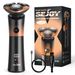 SEJOY Elektrisch scheerapparaat, oplaadbaar scheerapparaat, nat-droog baardtrimmer, waterdicht voor mannen_voghion.com