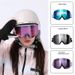Large cylindrical ski goggles with magnetic exchange and double-layer anti fog ski goggles that can be used for myopia_voghion.com