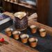 Ceramic Tea Brewing Pot Set, High Temperature Resistant, Suitable For Outdoor And Home Use_voghion.com