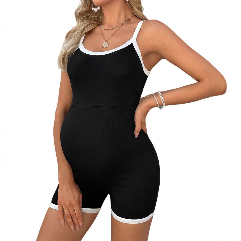 Women's Clothing Suspenders Casual Tight Sports Hip Wrapped Shock Proof Jumpsuit Shorts For Women Pregnant Women Fitness Yoga Clothes_voghion.com