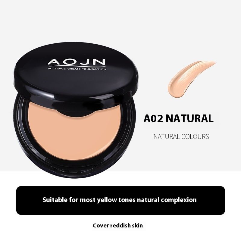 AOJN Flawless Foundation Make-up Concealer Acne Mark Black Eye Circles Makeup Holding Moisturizing Liquid Foundation_voghion.com