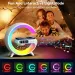 Mini Multifunktions Wireless Charger Pad Stand Lautsprecher TF RGB Nachtlicht Schnellladestation für iPhone Samsung Xiaomi_voghion.com