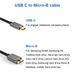 USB C to Micro B Cable USB 3.0 Type C 5Gbps Data Connector Adapter For Hard Drive Smartphone PC Type C Charger Camera Disk Cord_voghion.com