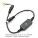 In-Line Power Switch ON/OFF Smart Touch Cable Black For Jack Arduino 12-24V Power Switch Sensor ON/OFF Black Cable Dimmer_voghion.com