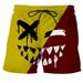Premium Products Men's 3D With Personalized Smiling Face XX Pattern Summer Casual Men's Shorts_voghion.com