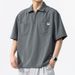 Summer Half Zipper Polo Shirt For Men, Retro, Loose, Casual, Handsome, Youth, Collar, Short Sleeved T-shirt_voghion.com