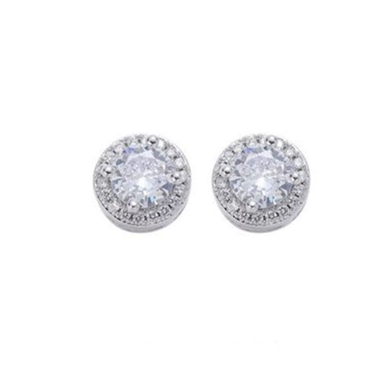 High-End Volldiamant Ouerréng fir Männer, modesch a villfälteg, amerikanesche Stil, coole Stil, Nisch, liichte Luxusdesign, Trend Ouerréng fir Männer_voghion.com