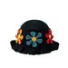 Japanese And Korean Style Niche Color Hand Woven Hollow Flower Pattern Wool Fisherman Hat Women's Sun Hat Spring And Autumn Basin Hat_voghion.com