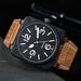 Product Micro Men's Fashion B Square 3-Needle Fully Automatic Mechanical Tape Watch_voghion.com