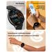 G28 Smart Watch Nuovo Bluetooth Frequenza cardiaca Pressione sanguigna Monitoraggio del sonno Chiamata Messaggio Promemoria Sport Contapassi_voghion.com
