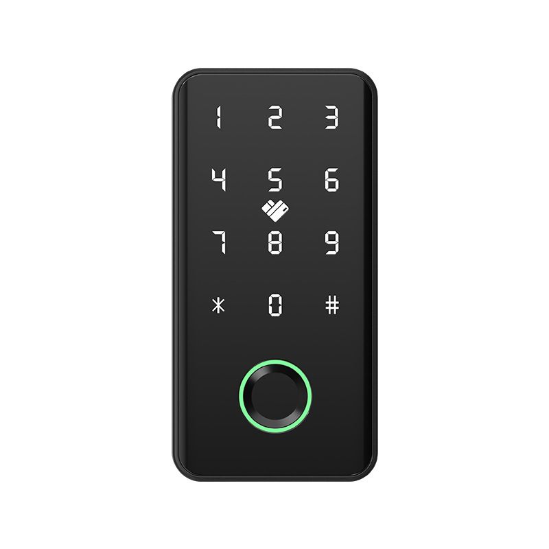 Serrures intelligentes et entrée biométrique à empreintes digitales, clavier d'entrée étanche pour casier de salle de bain, serrure électronique antivol avec contrôle par application_voghion.com