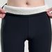 Leggings invernali termici elasticizzati con fodera in pile da donna, con morbida fodera in sherpa, elastico in vita, caldi e comodi per il freddo_voghion.com