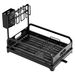 kitchen dish rack draining rack dish sink side tableware storage rack Cup rack tableware dish rack_voghion.com