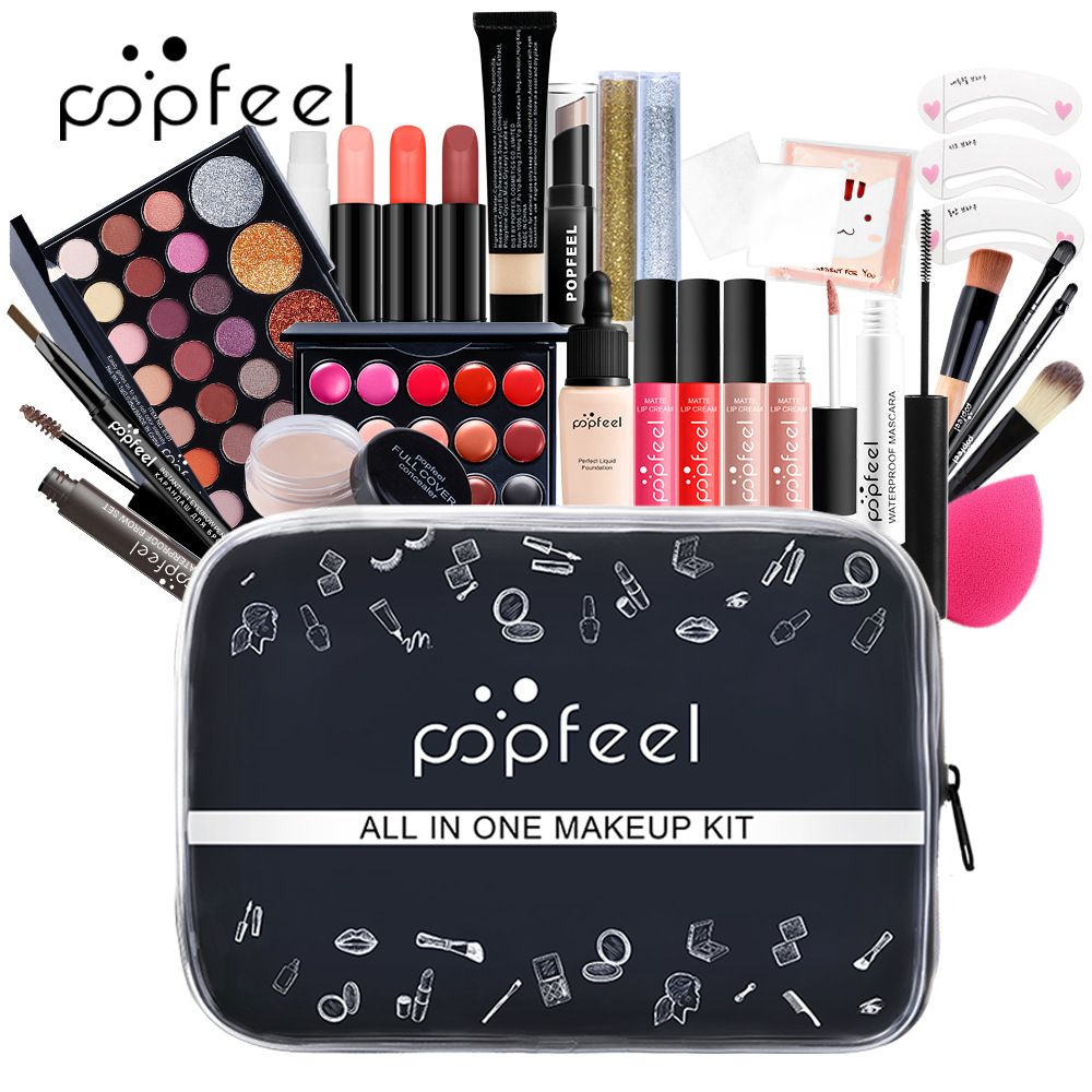 Makeup Sets POPFEEL ALL IN ONE Makeup Set KIT004 (27PCS)_voghion.com