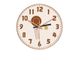 Whale Wheat Cream Color Wall Clock Ins Style Living Room Bedroom Silent Punch Free Decorative Clock Personality Wall Quartz Clock_voghion.com
