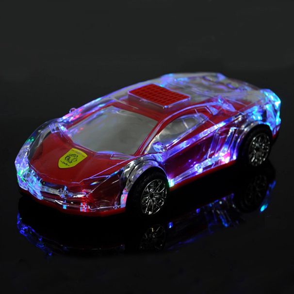 Avtomobilski Bluetooth zvočnik s športno obliko, brezžični stereo, ki ga je mogoče priklopiti na USB disk, barvne lučke in utripa_voghion.com