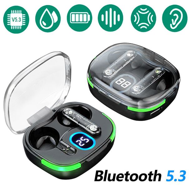 Écouteurs Bluetooth TWS sans fil, écouteurs intra-auriculaires pour tous les appareils_voghion.com