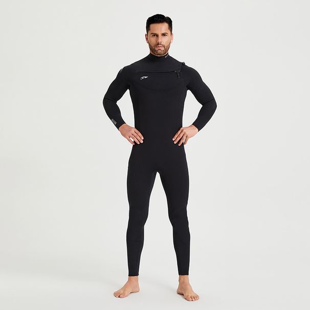 2/3 mm herre- og damebukser med lange ærmer og krydslynlås, våddragt til voksne, snorkeldragt, våddragt til surfing_voghion.com