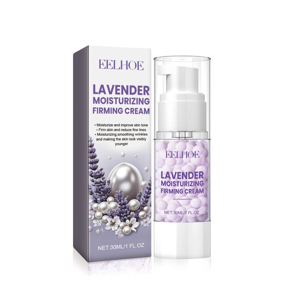 EELHOE Lavender Pearl Moisturizing And Firming Relaxed Skin Lightening Raised Head Lines Anti Wrinkle Face Cream_voghion.com
